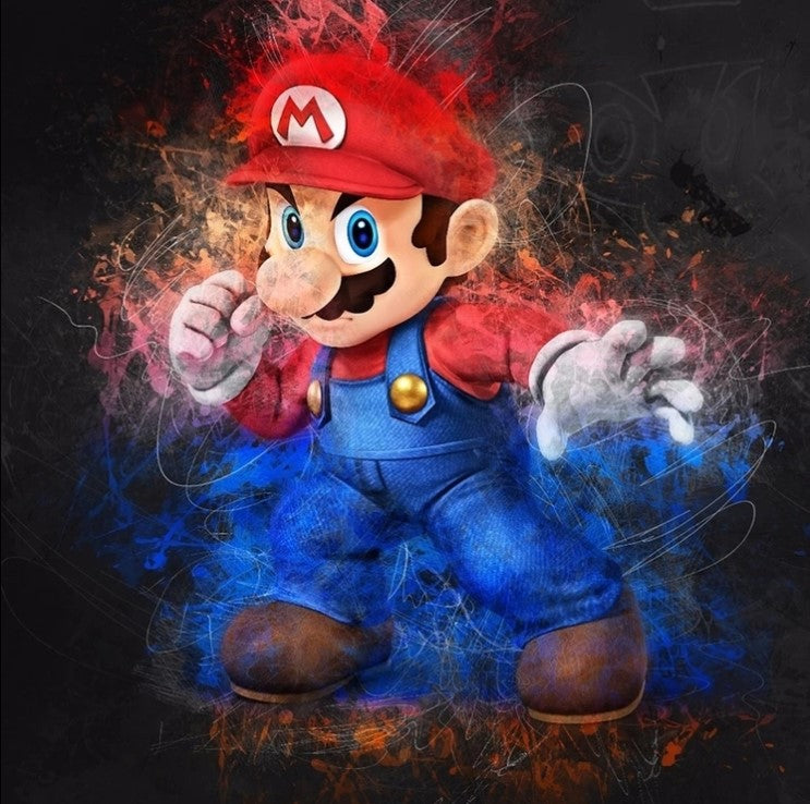 Diamond Painting Super Mario*