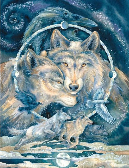 Diamond Painting Wolf Spirit*