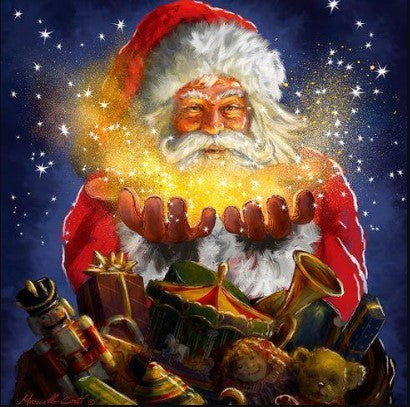 Diamond Painting Magic Santa*