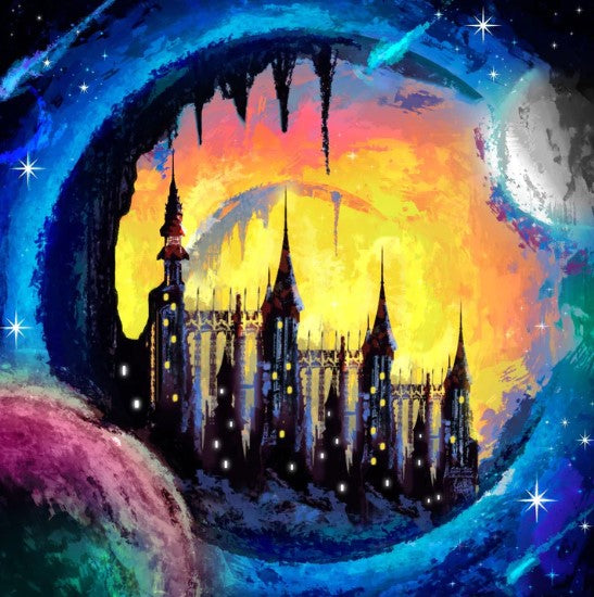 Diamond Painting Moon Castle*