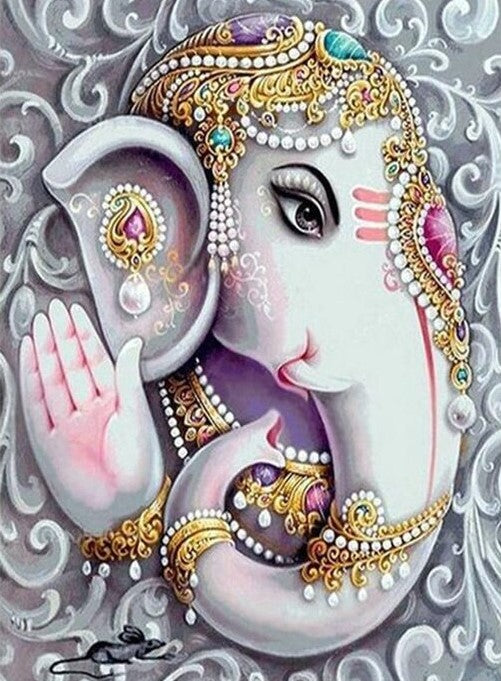 Diamond Painting Ganesha*