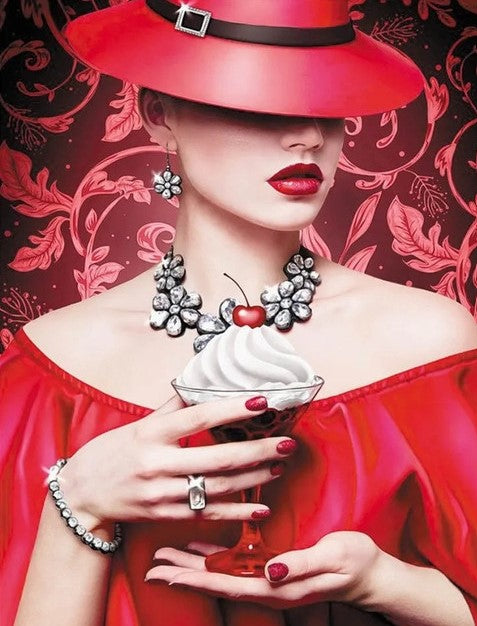 Diamond Painting Lady Cocktail*