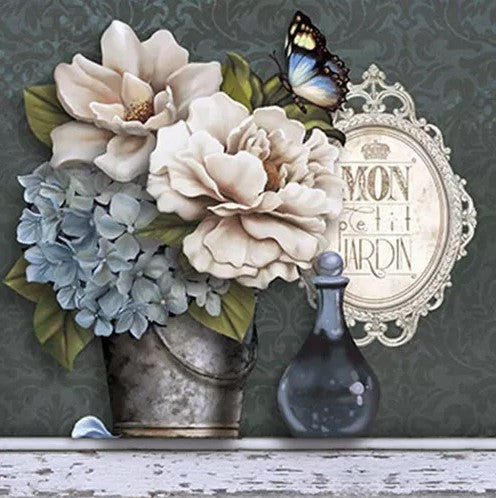 Diamond Painting Chabby Chic Flowers*