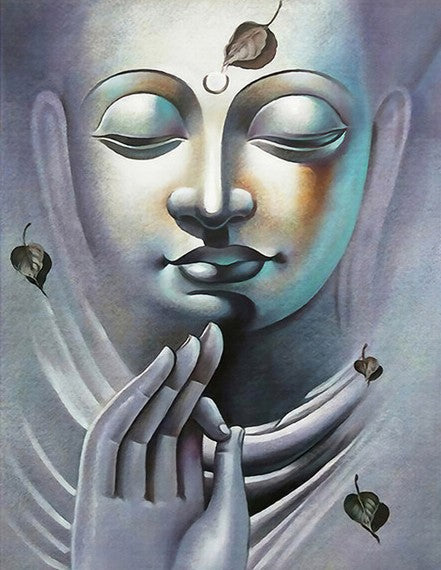 Diamond Painting Buddha Löv*