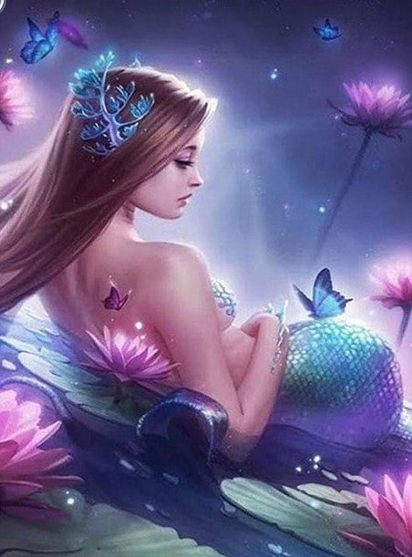 Diamond Painting Beautiful Mermaid*