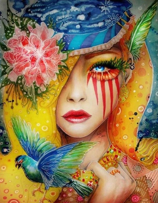Diamond Painting Beauty And Bird*