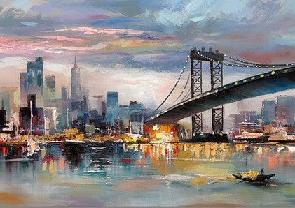 Diamond Painting City Bridge*