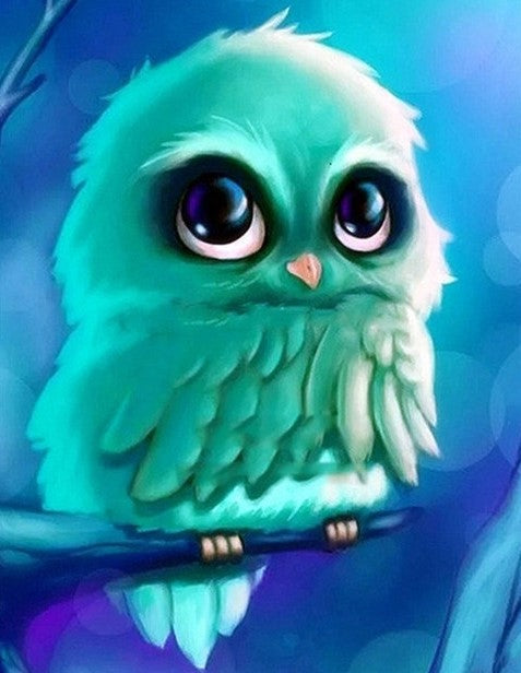 Diamond Painting Cute Owl*