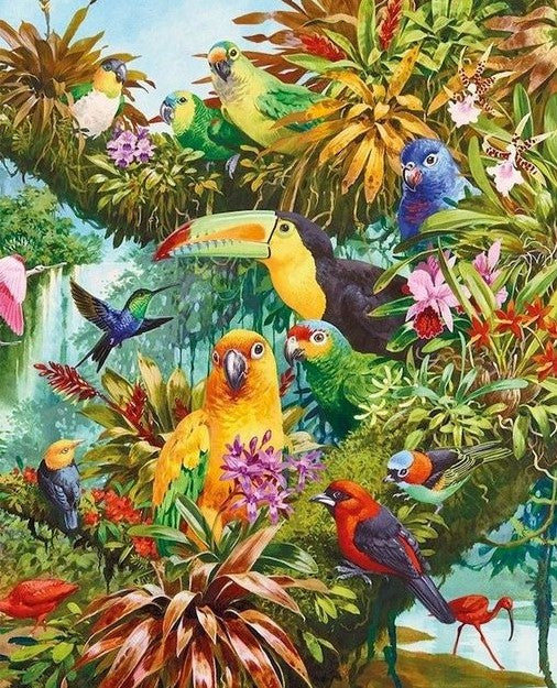 Diamond Painting Birds*