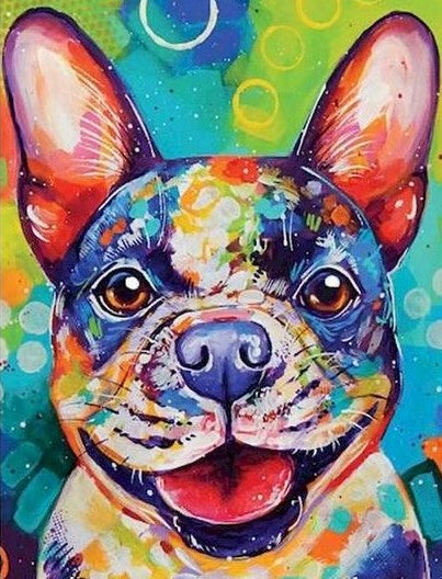 Diamond Painting Happy Dog*