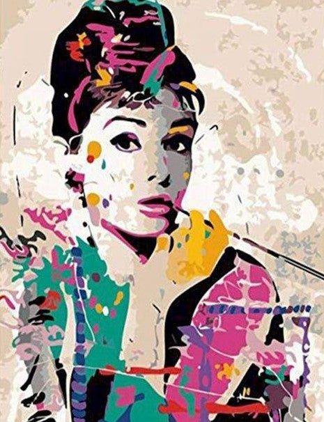 Diamond Painting Audrey Hepburn*