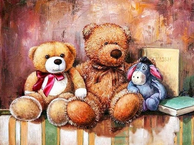 Diamond Painting Teddys And Ior*
