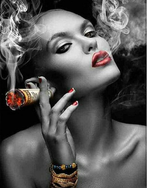 Diamond Painting Smoking Hot*