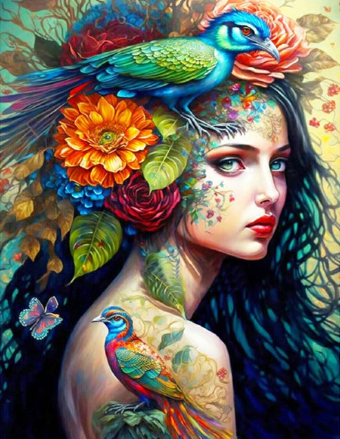 Diamond Painting Beauty Birds*