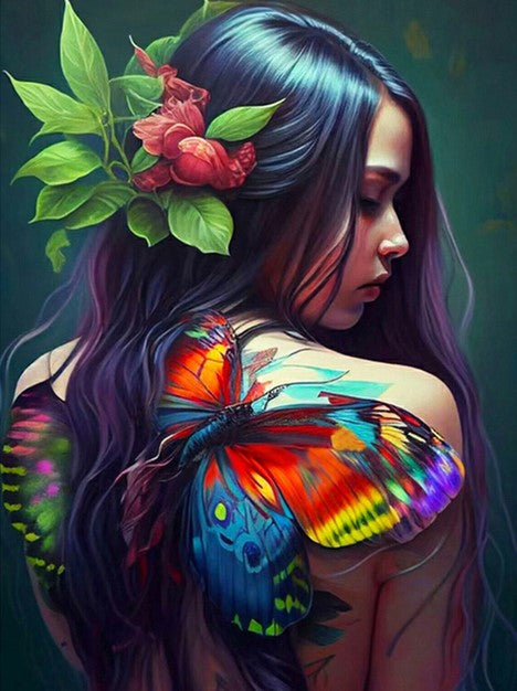 Diamond Painting Beauty Butterfly*