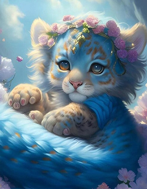 Diamond Painting Little Fantacy Tiger*