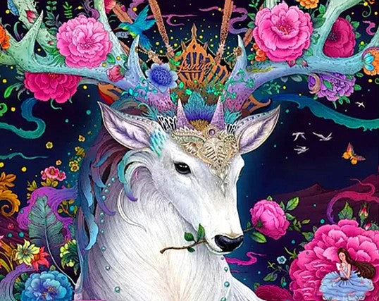Diamond Painting Fantacy Deer*