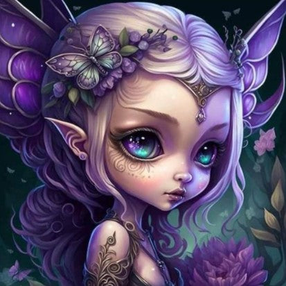 Diamond Painting Älva*