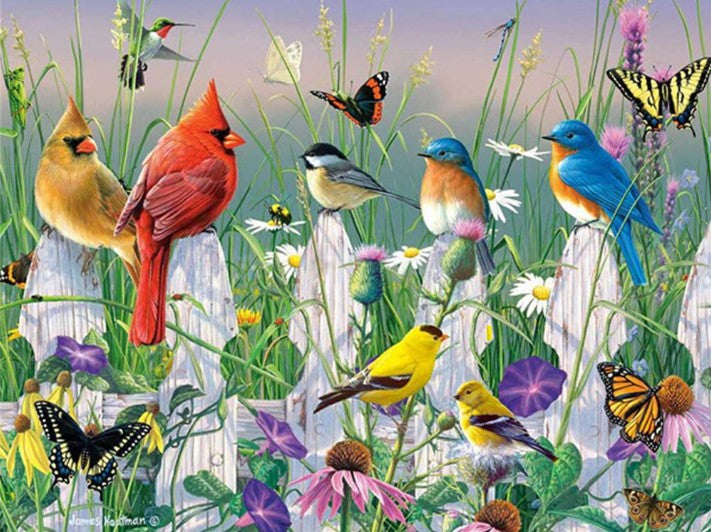 Diamond Painting Birds And Butterflies*