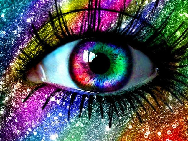 Diamond Painting Rainbow Eye*