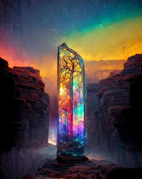 Diamond Painting Bergskristall*