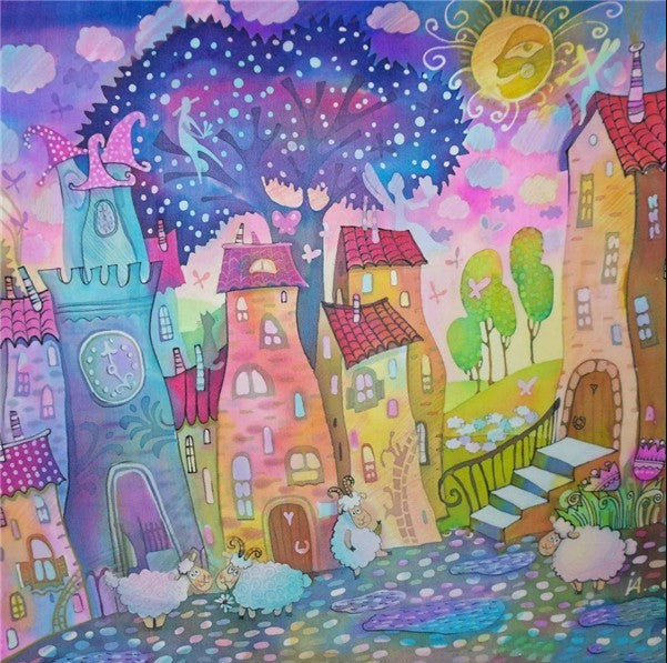 Diamond Painting Cheep City*