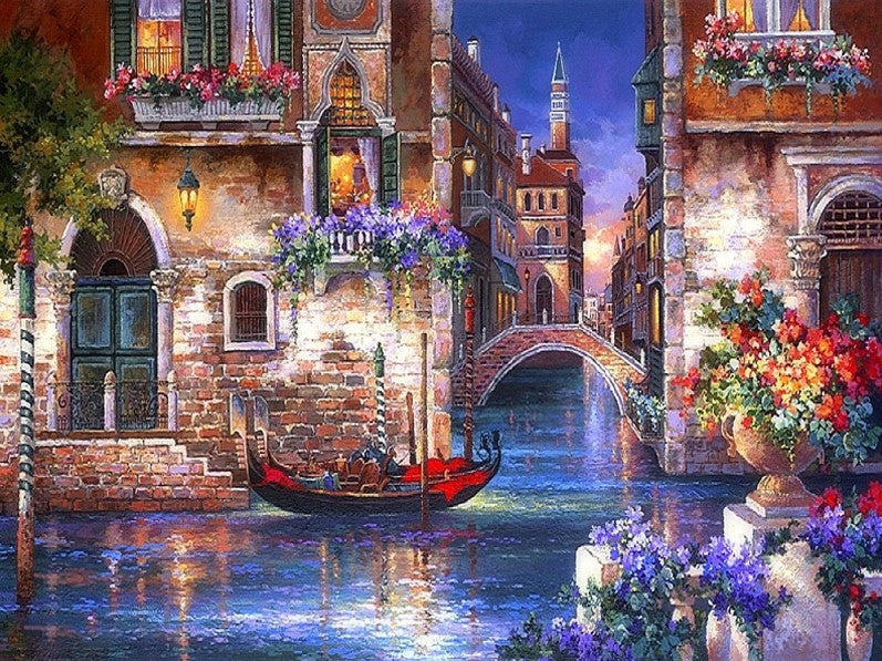 Diamond Painting River City*