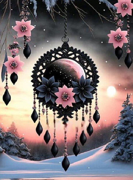 Diamond Painting Black Dreamcatcher*
