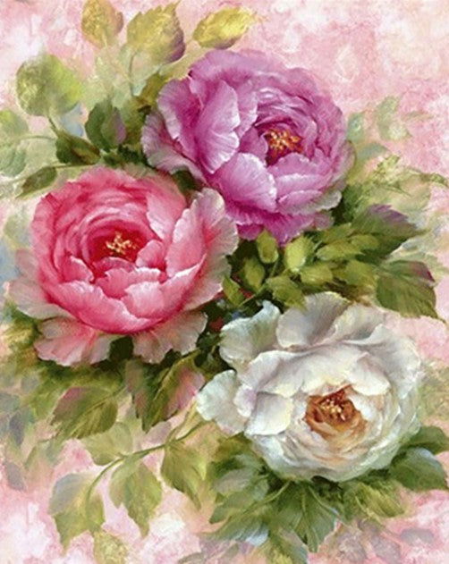 Diamond Painting AB Drills Roses*