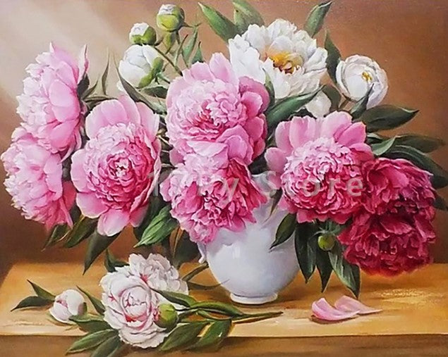 Diamond Painting AB Pionbukett*