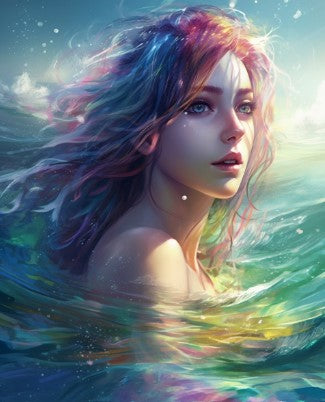 Diamond Painting Ocean Girl*