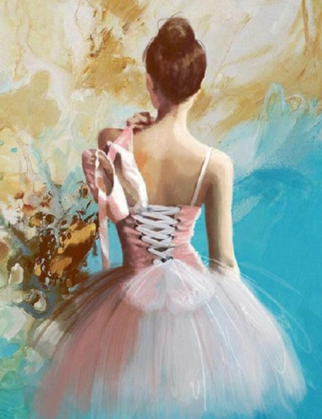Diamond Painting AB Drills Ballerina*