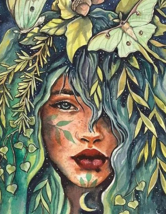 Diamond Painting Woman Of Nature*
