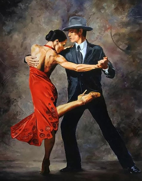 Diamond Painting Dance Couple*