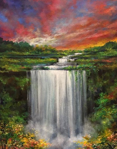 Diamond Painting Amazing Waterfall*