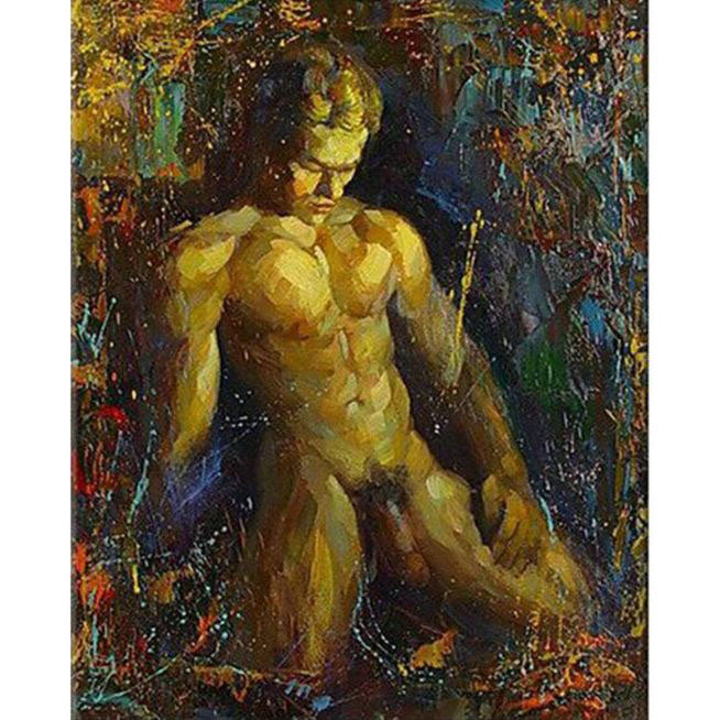 Diamond Painting Naked Man*