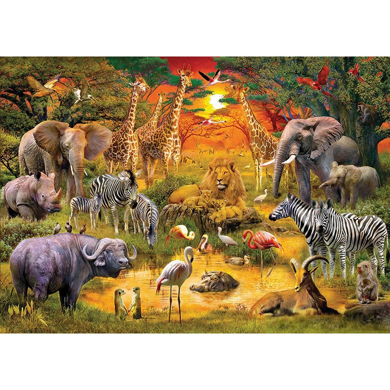 Diamond Painting African Animals