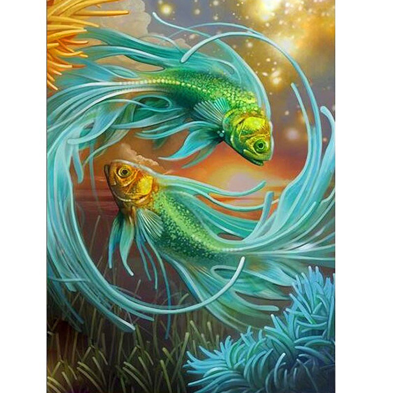 Diamond Painting Beautiful Fishes