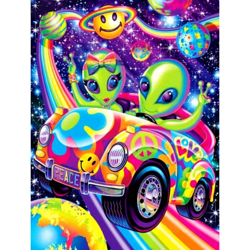 Diamond Painting Color Aliens