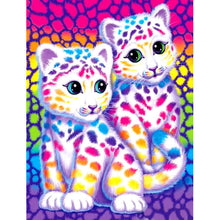 Ladda upp bild till gallerivisning, Diamond Painting Color Tiger Babys
