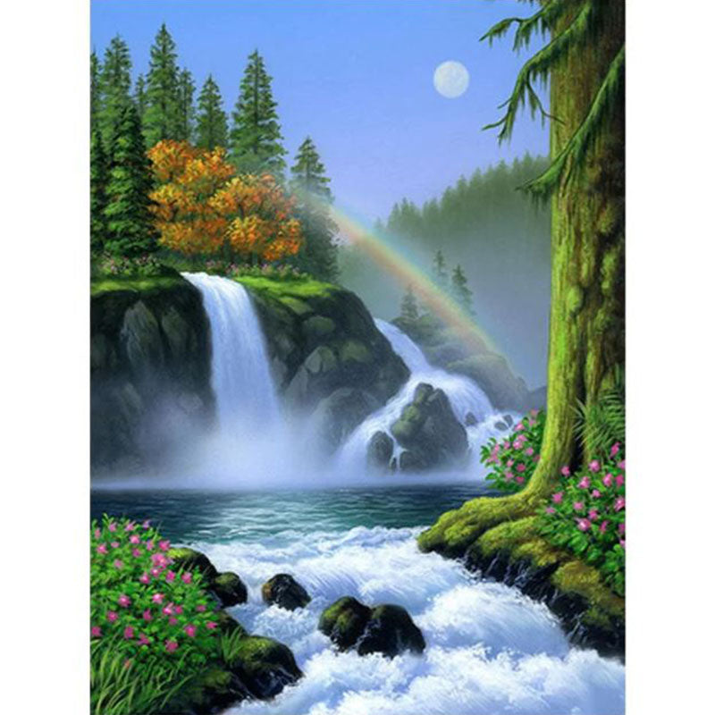 Diamond Painting Waterfall*