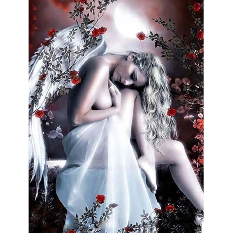 Diamond Painting Ängel*