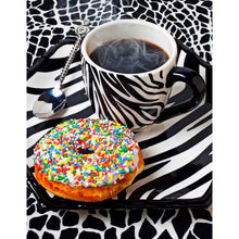 Ladda upp bild till gallerivisning, Diamond Painting Kaffe &amp; Donut*
