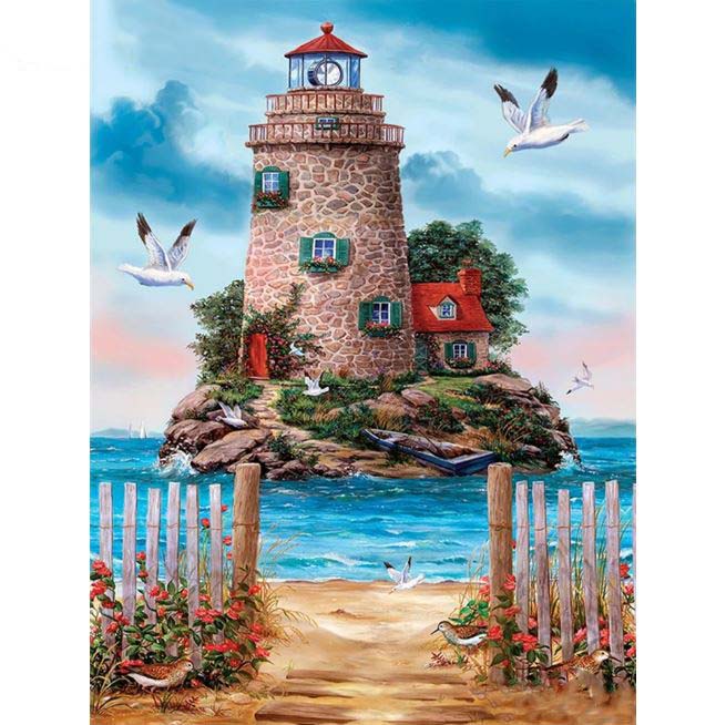 Diamond Painting Fyr*