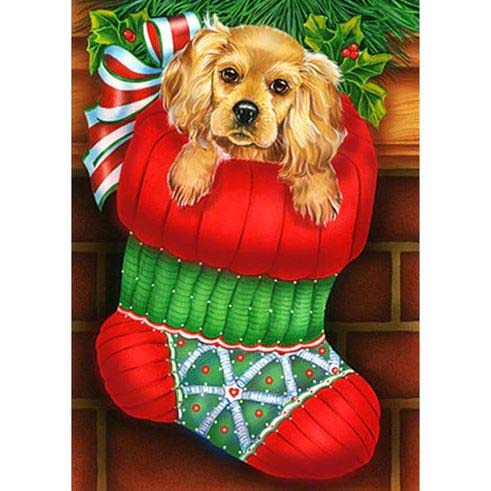 Diamond Painting Julhund*