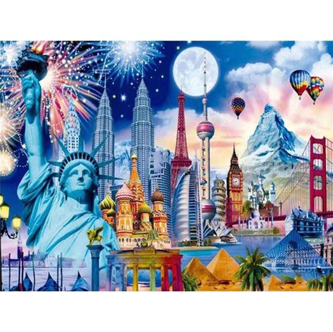Diamond Painting Big Cities*