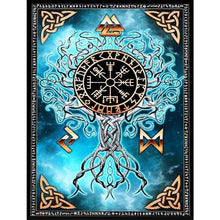 Ladda upp bild till gallerivisning, Diamond Painting Runträd*
