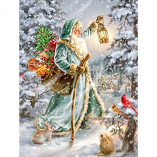 Ladda upp bild till gallerivisning, Diamond Painting Tomte Med Lykta*
