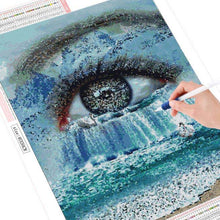 Ladda upp bild till gallerivisning, Diamond Painting Vattenfall Öga*
