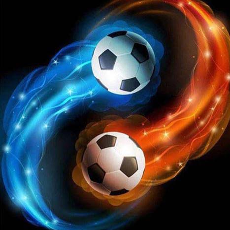 Diamond Painting Fotboll*